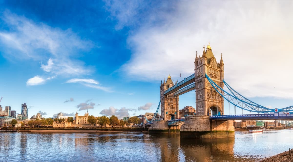 London Thames Tower Bridge Tower of London
