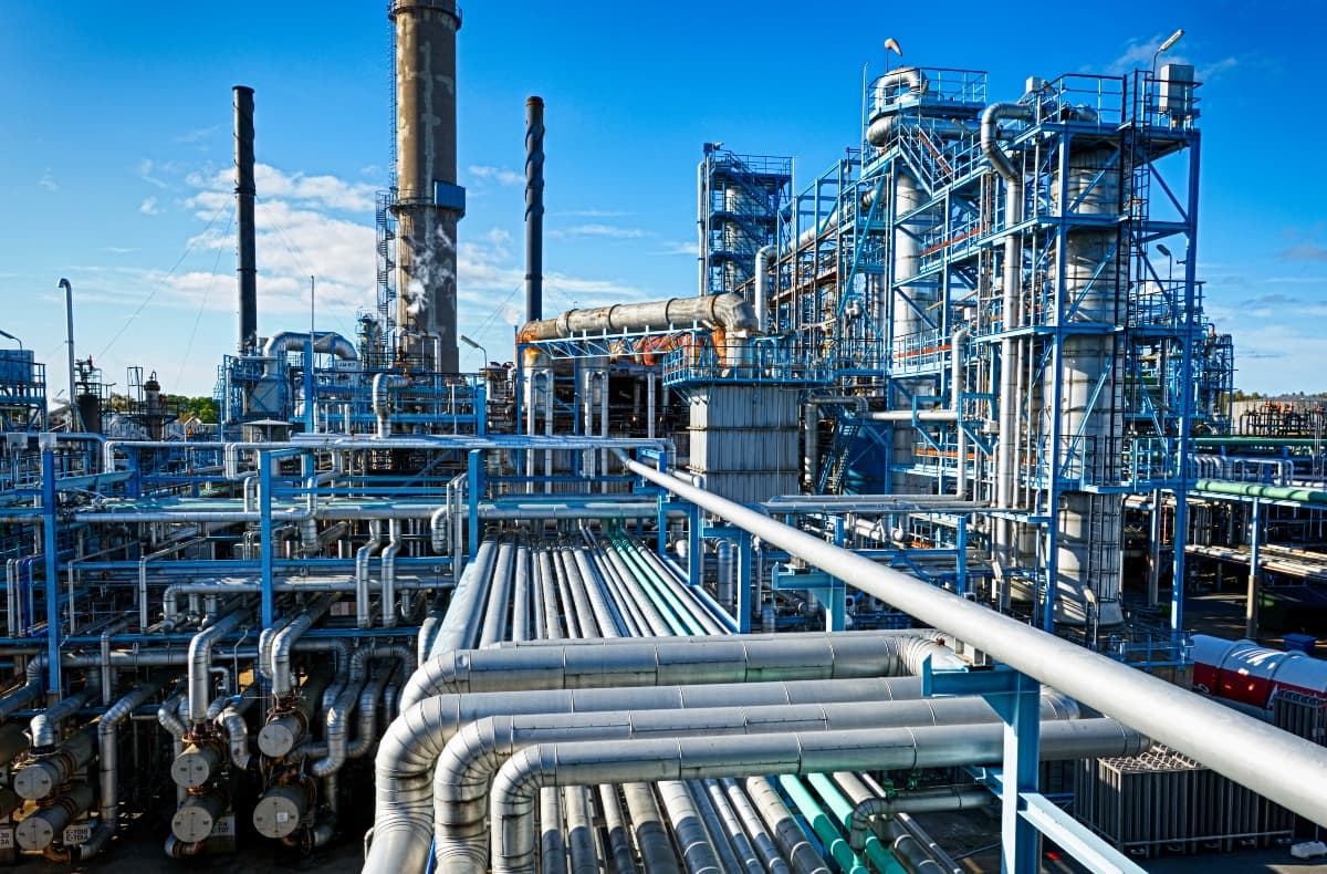 Oil refinery