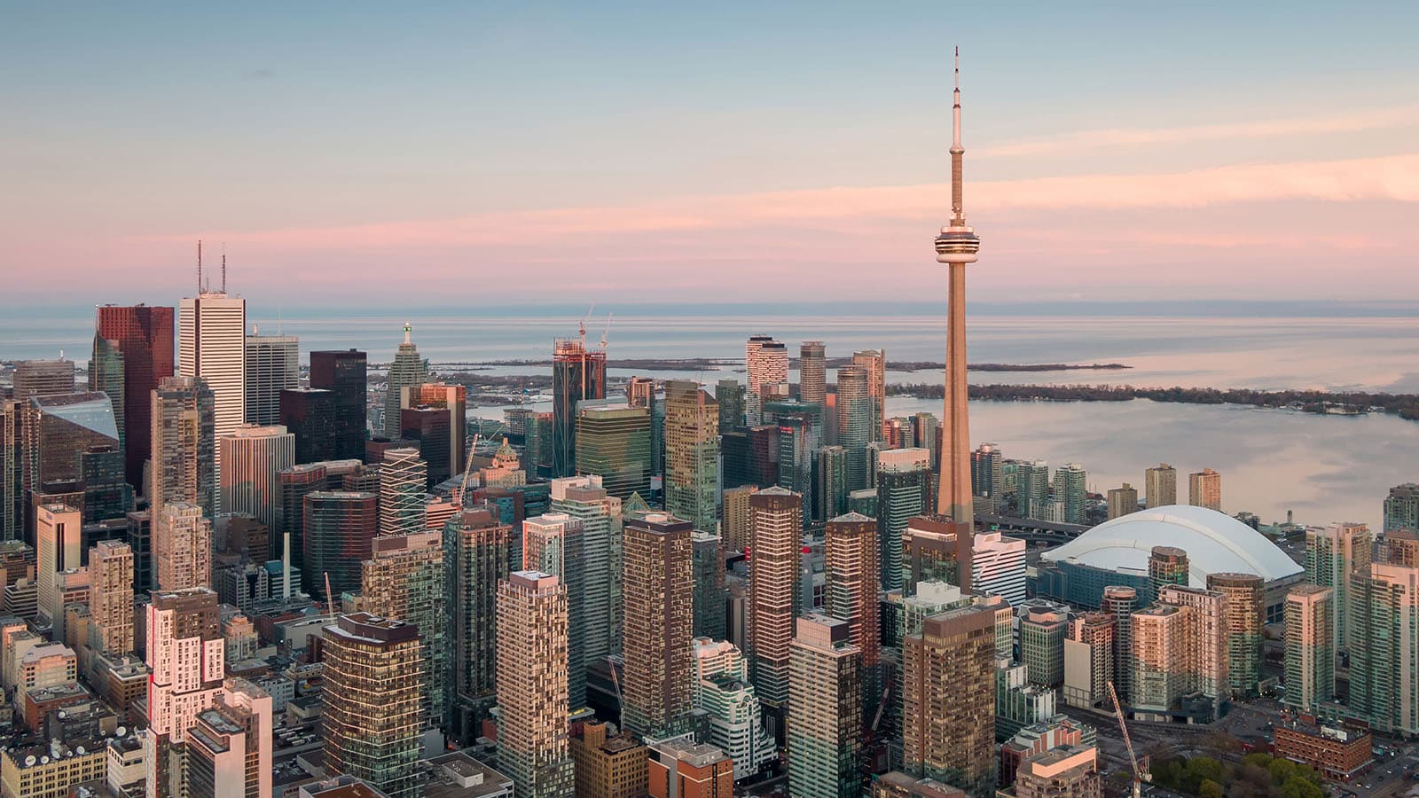 Toronto-Ontario-Canada-Skyline-Sunset
