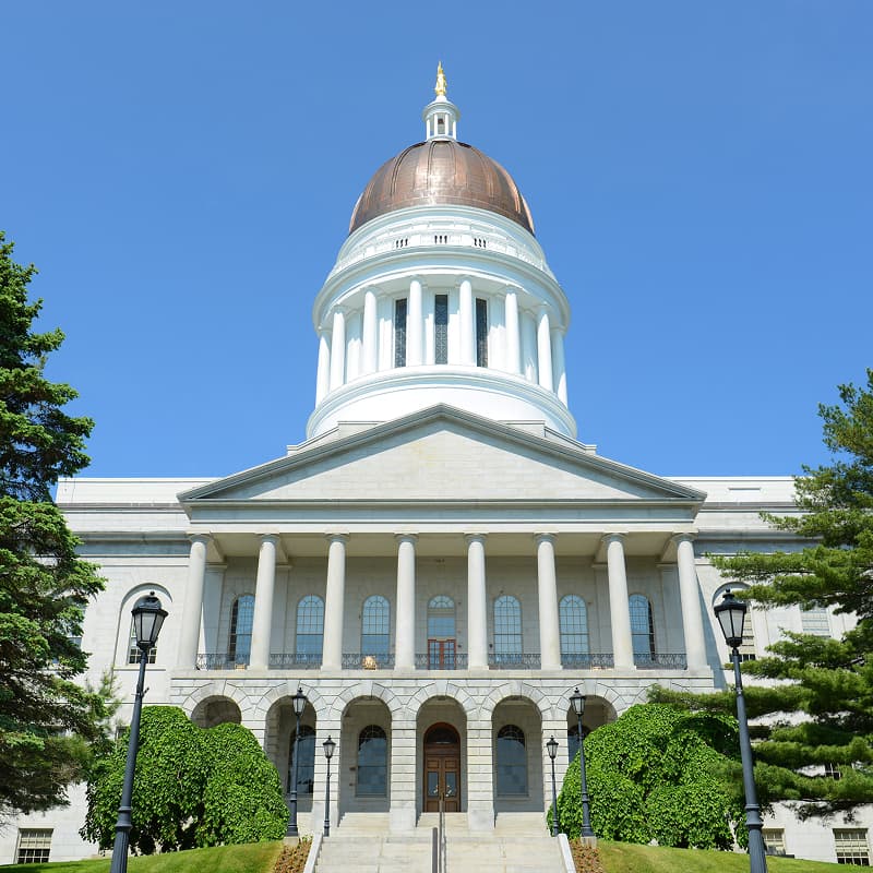 State capitol building Maine